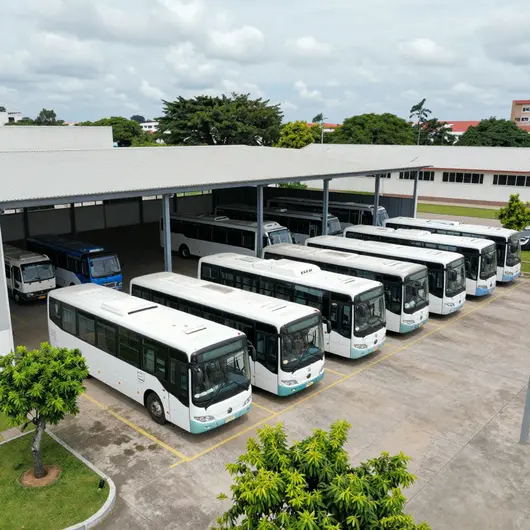 Garagens de operadores do Serviço Público de Transporte Garagens de operadores do Serviço Público de Transporte