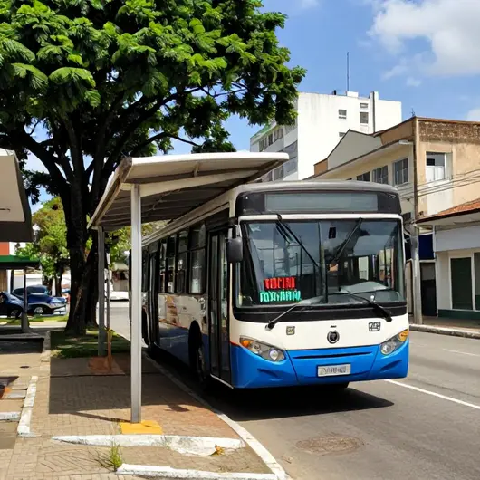 Ponto de ônibus em Recreio Dos Bandeirantes