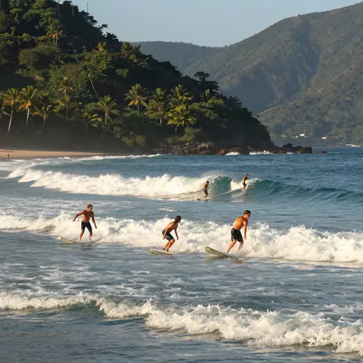 Surfando na Praia da Macumba: Aventura e Natureza no Recreio dos Bandeirantes