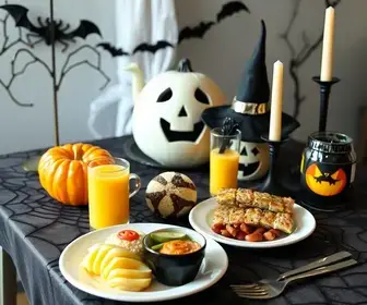 eSuites Recreio oferece café da manhã temático de Halloween
