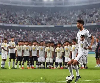 Real Madrid inaugura 1ª escola de futebol no Brasil com presença de Sávio